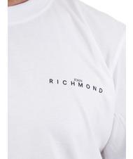 JOHN RICHMOND ACOSTA T-shirt in cotone white/blka - T-shirt Uomo - 3
