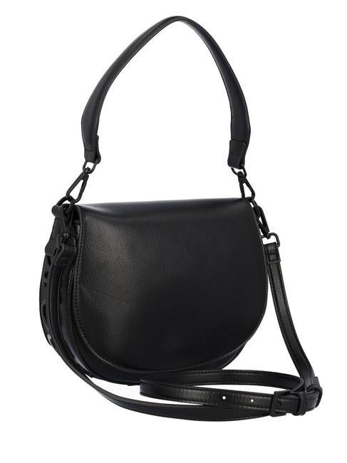 NINA  Mini bag a spalla, con tracolla black - Borse Donna