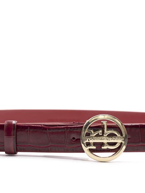 COCCO Cintura Made in Italy rosso - Cinture