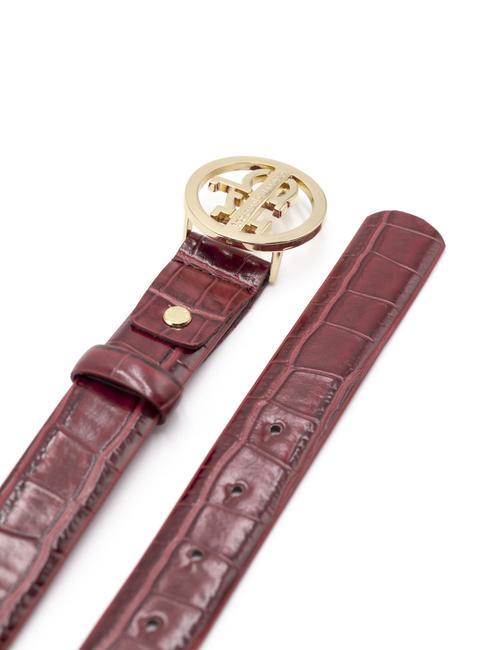 COCCO Cintura Made in Italy rosso - Cinture