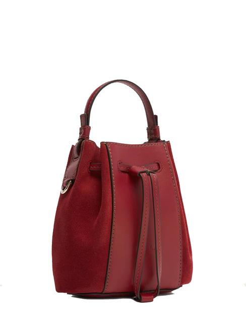 MIASTELLA Borsa mini secchiello in pelle CILIEGIA d - Borse Donna