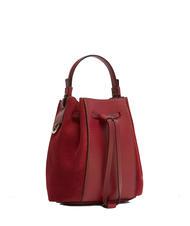 FURLA MIASTELLA Borsa mini secchiello in pelle CILIEGIA d - Borse Donna - 2