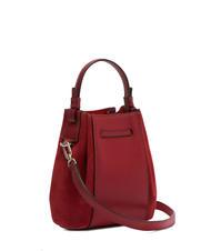FURLA MIASTELLA Borsa mini secchiello in pelle CILIEGIA d - Borse Donna - 3