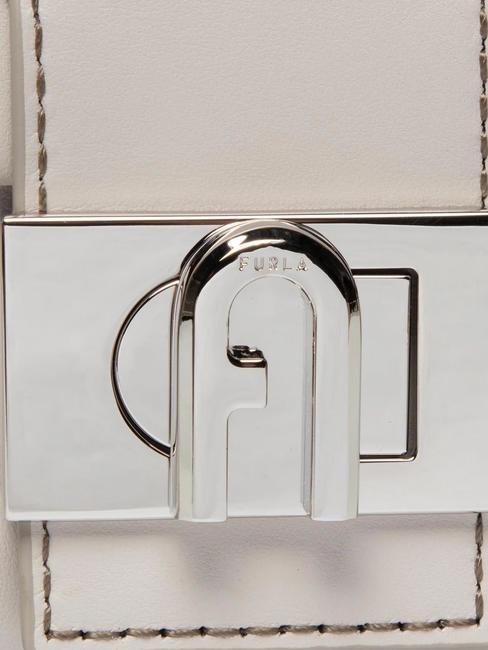 CHARLOTTE Borsa a mano, con tracolla perla - Borse Donna