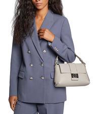 FURLA CHARLOTTE Borsa a mano, con tracolla perla - Borse Donna - 7