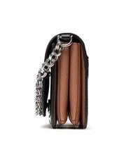 FURLA SPLENDIDA MIni bag in pelle con tracolla nero+cognac h - Borse Donna - 4