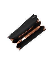 FURLA SPLENDIDA MIni bag in pelle con tracolla nero+cognac h - Borse Donna - 6