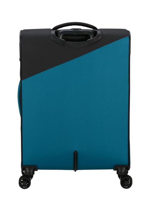 DARING DASH Trolley medio espandibile black blue - Trolley Semirigidi