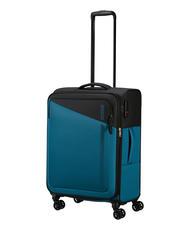 AMERICAN TOURISTER DARING DASH Trolley medio espandibile black blue - Trolley Semirigidi - 6