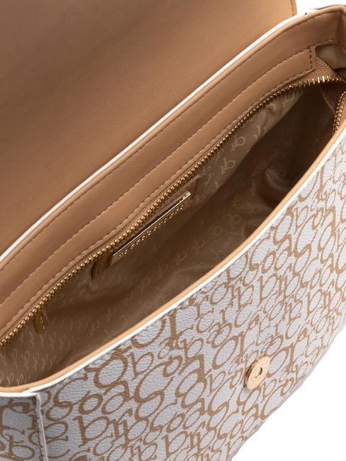 GIADA Borsa a tracolla bianco/vacchetta - Borse Donna