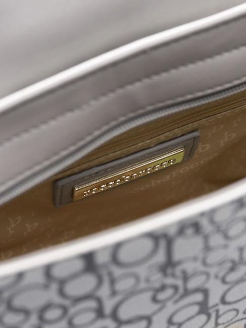 GIADA Borsa a tracolla grigio/bianco - Borse Donna
