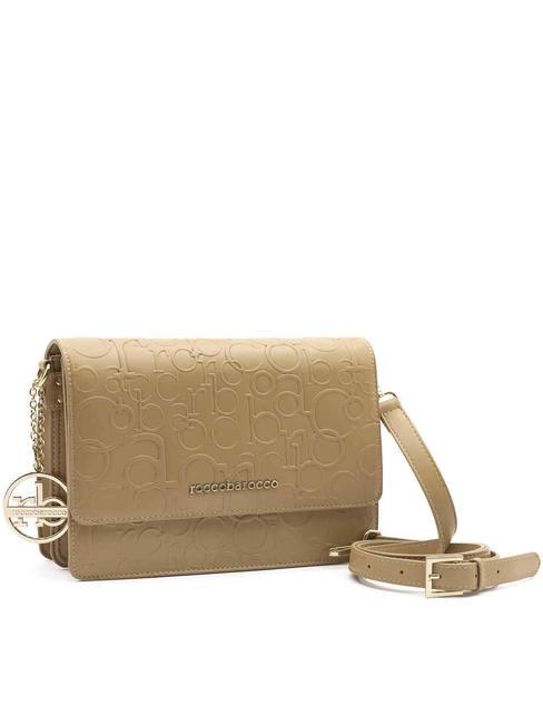 RUBINO Borsa a tracolla con flap cuoio - Borse Donna