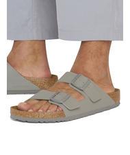 BIRKENSTOCK ARIZONA BIRKO-FLOR Ciabatta sandalo stone - Scarpe Unisex - 7