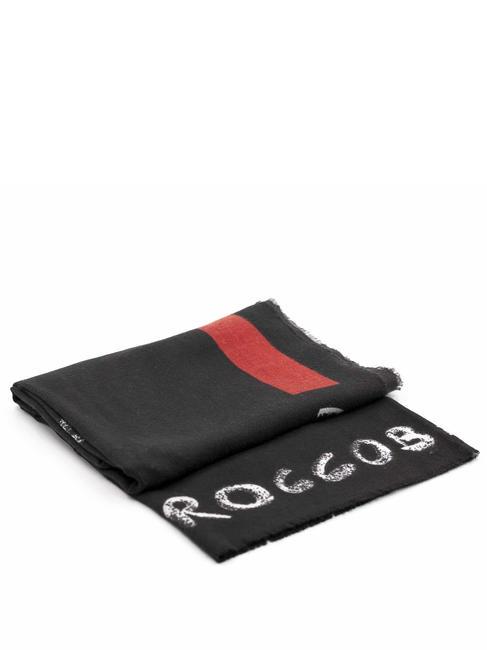 BICOLOR  Foulard nero/rosso - Sciarpe