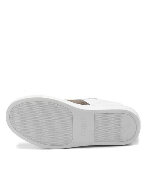 TODA Sneakers basse White/Brown - Scarpe Donna