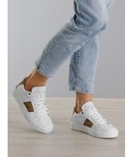 GUESS TODA Sneakers basse White/Brown - Scarpe Donna - 5