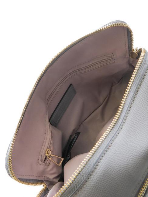 EVERY-TIME Borsa piccola a tracolla 2 scomparti jacquard silver grey - Borse Donna