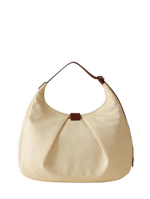 HOBO CORTINA MEDIUM Borsa a spalla camomilla/cuoio - Borse Donna