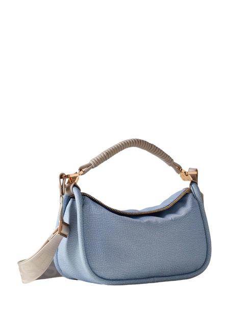 HORSEBACK NYLON Borsa a mano con tracolla topazio/grigio chiaro - Borse Donna