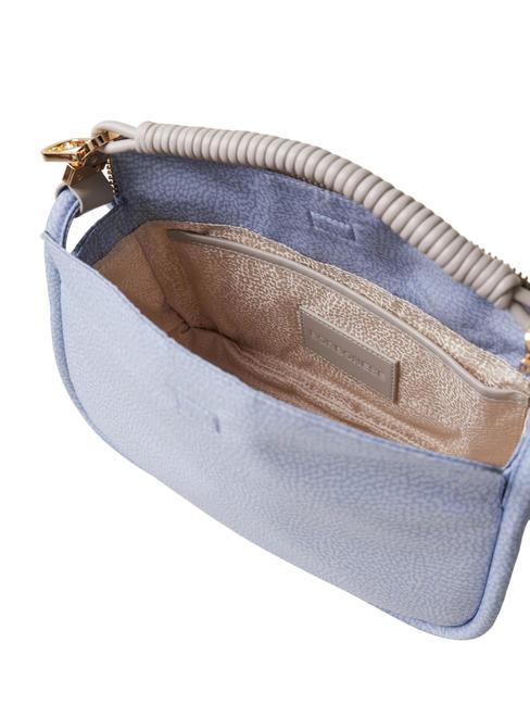 HORSEBACK NYLON Borsa a mano con tracolla topazio/grigio chiaro - Borse Donna