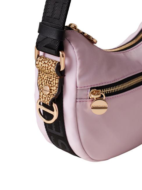 ECO LINE NYLON Borsa luna mini a spalla ortensia/op naturale - Borse Donna