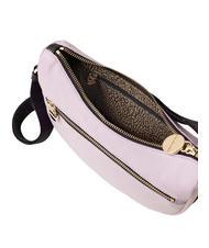 BORBONESE ECO LINE NYLON Borsa luna mini a spalla ortensia/op naturale - Borse Donna - 5