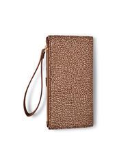BORBONESE CLASSICA Portafoglio tasca porta smartphone beige brown - Portafogli Donna - 3