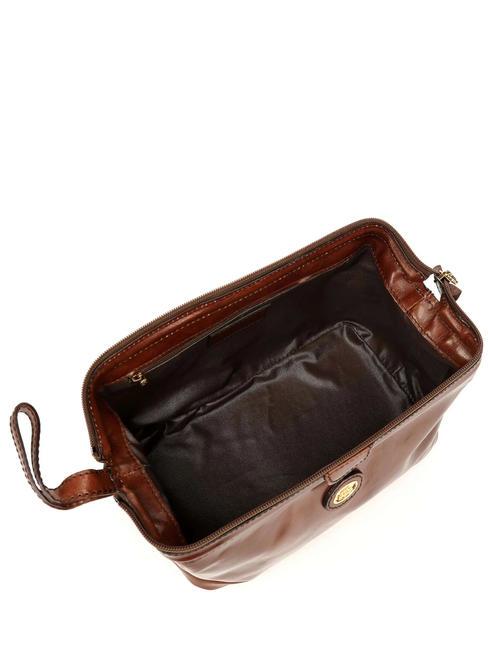 STOVIA Beauty in pelle MARRONE - Beauty Case
