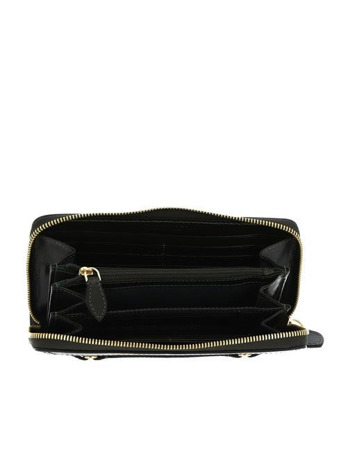 BETTINA Portafoglio grande zip around pelle tirolo abb. oro - Portafogli Donna