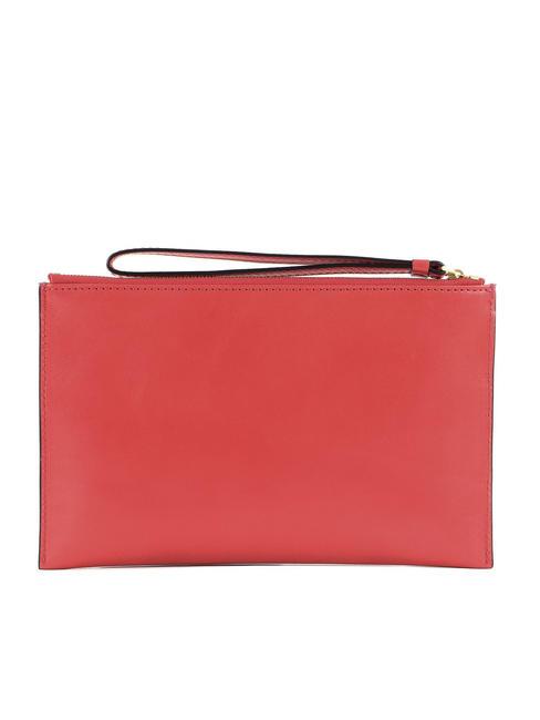 LUCREZIA Pochette in pelle salmone abb. oro - Borse Donna