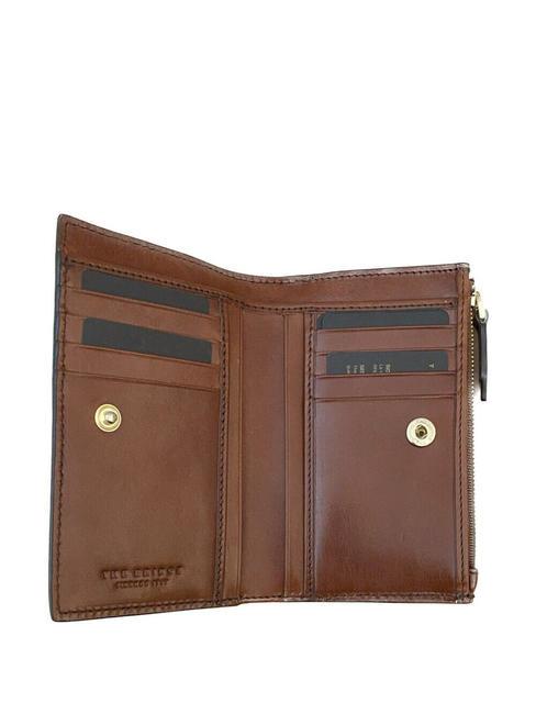 LUCREZIA  Pochette in pelle MARRONE - Portafogli Donna