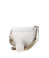 COCCINELLE BLAIRE RIBBON Borsa pelle con flap e pouch coconut milk - Borse Donna - 3