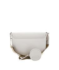 COCCINELLE BLAIRE RIBBON Borsa pelle con flap e pouch coconut milk - Borse Donna - 4