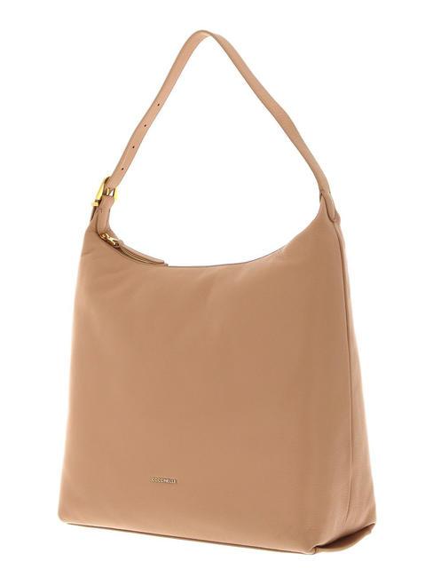 GLEEN Borsa hobo in pelle martellata toasted - Borse Donna