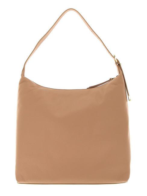 GLEEN Borsa hobo in pelle martellata toasted - Borse Donna