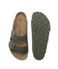 BIRKENSTOCK ARIZONA Ciabatta a due fasce desert dust thyme - Scarpe Unisex - 7