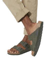 BIRKENSTOCK ARIZONA Ciabatta a due fasce desert dust thyme - Scarpe Unisex - 8
