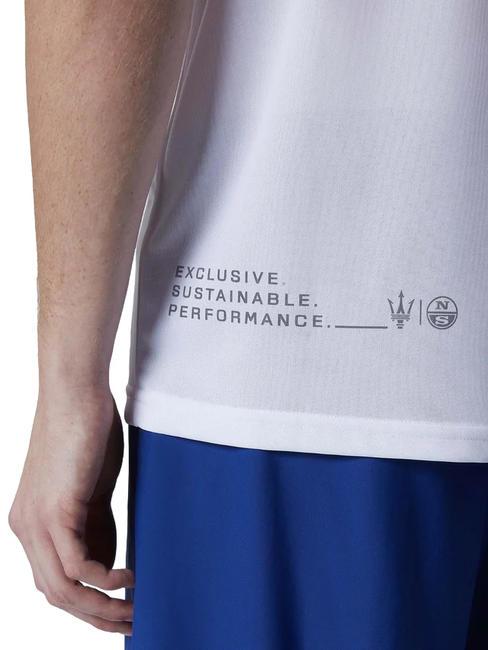 MASERATI T-shirt stampa grafica white - T-shirt Uomo