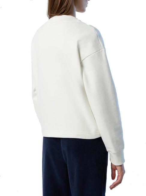 CHANGE IS POSSIBLE Felpa in cotone marshmallow - Felpe Donna