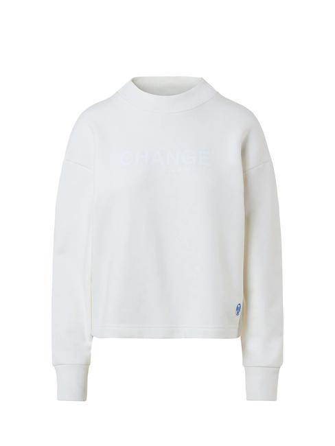 CHANGE IS POSSIBLE Felpa in cotone marshmallow - Felpe Donna