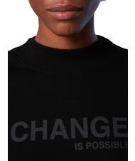 NORTH SAILS CHANGE IS POSSIBLE Felpa in cotone black - Felpe Donna - 2