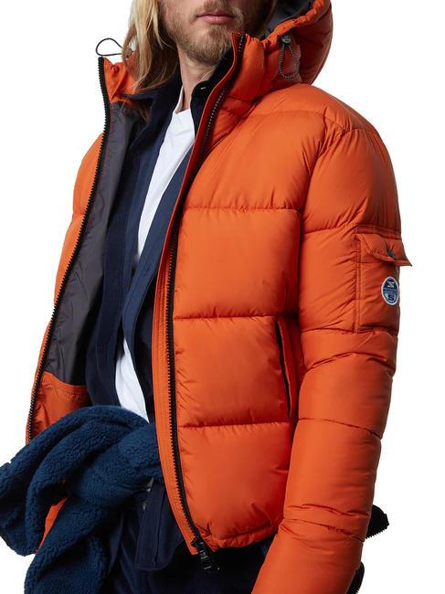 BEAM PUFFER Giubbotto con cappuccio gold flame - Piumini Uomo