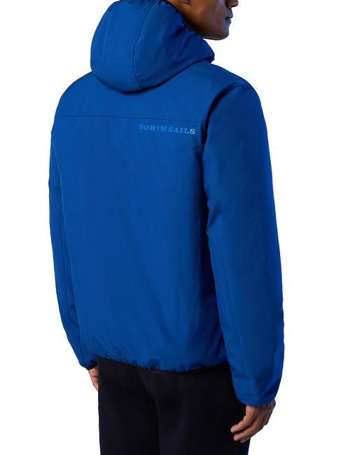 HOBART Giubbotto con cappuccio ocean blue - Piumini Uomo