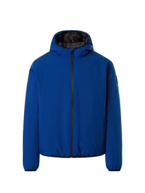 HOBART Giubbotto con cappuccio ocean blue - Piumini Uomo