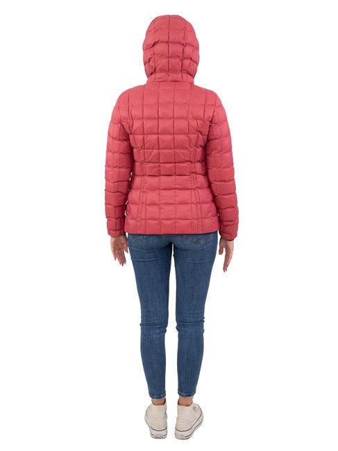 SCIRE NY DOUBLE Piumino double face con cappuccio cuoio cordovano - tabasco - Piumini Donna