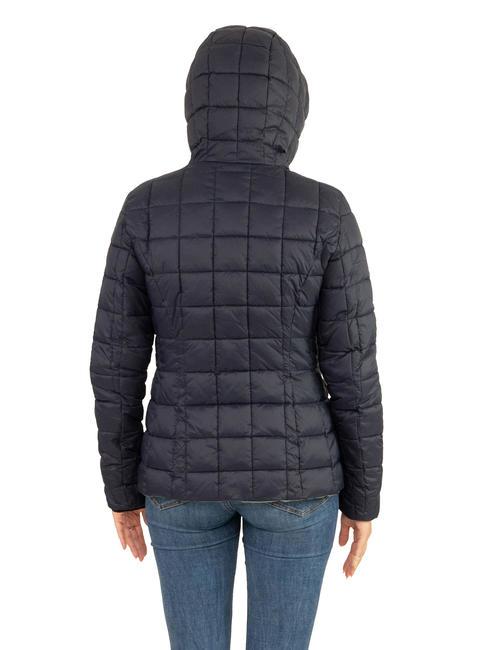SCIRE NY DOUBLE Piumino double face con cappuccio foresta scuro - blu grafite - Piumini Donna