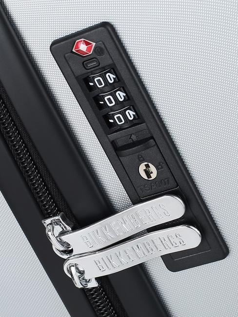 YUGINE Trolley misura media grigio - Trolley Rigidi