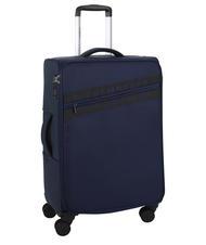BIKKEMBERGS AUDRIK Trolley misura media blue - Trolley Semirigidi - 3