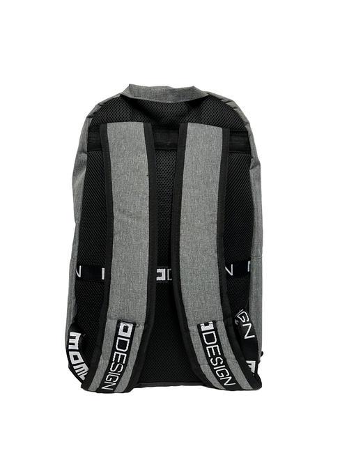 FREETIME Zaino porta PC 15" black/grey - Zaini Scuola & Tempo Libero