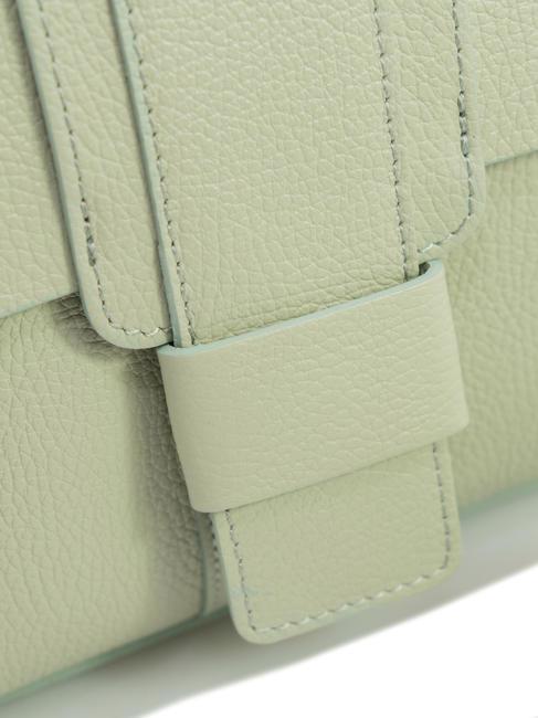 SABRINA Borsa a cartelletta pelle dollaro artic teal - Borse Donna